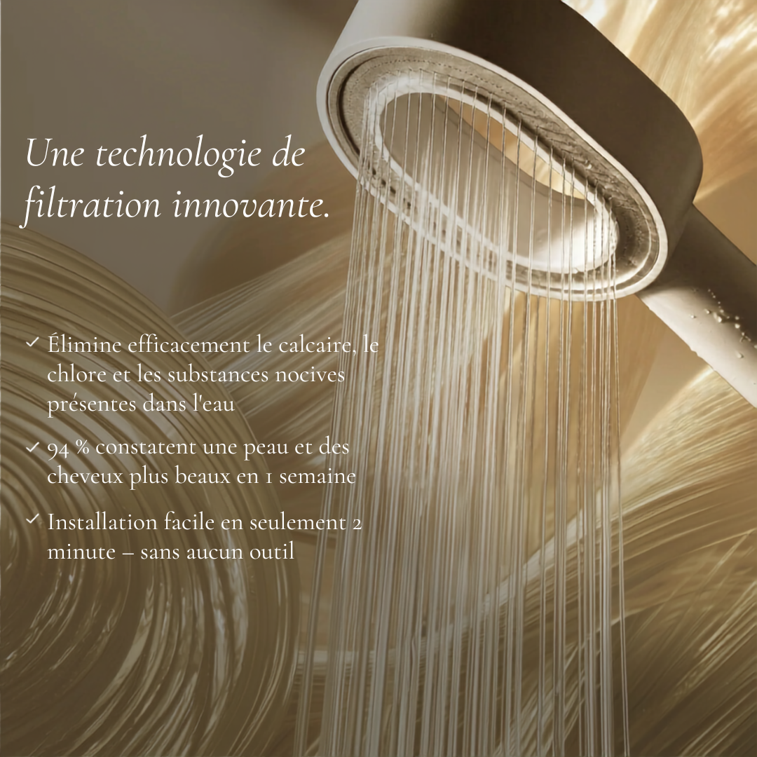 Pommeau de Douche Filtrant